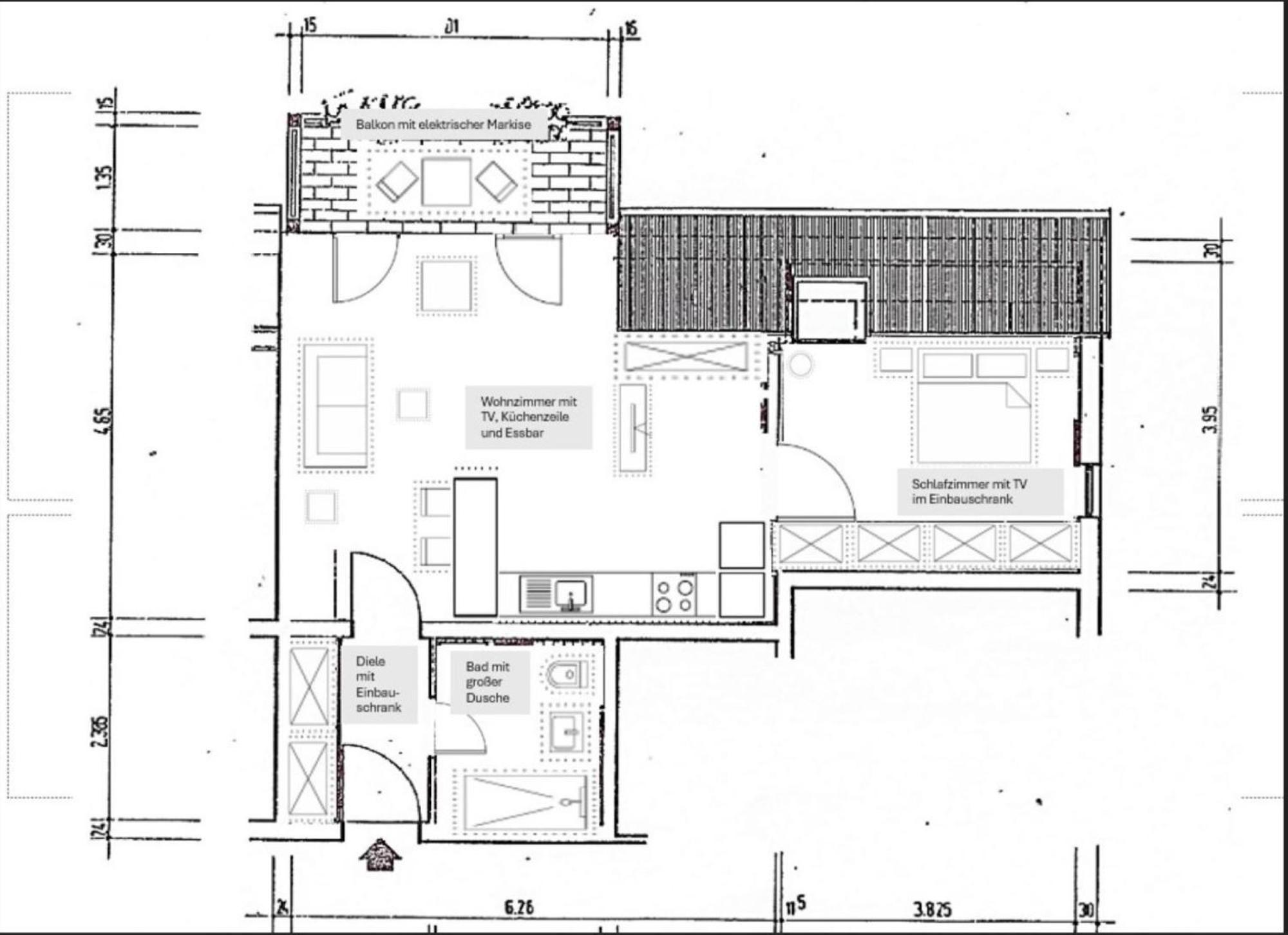 Luxus-Appartement Im Herzen Der Stadt Bad Kreuznach Bagian luar foto